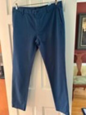 Gutteridge Men's Cotton Spandex Blue Pants size 36